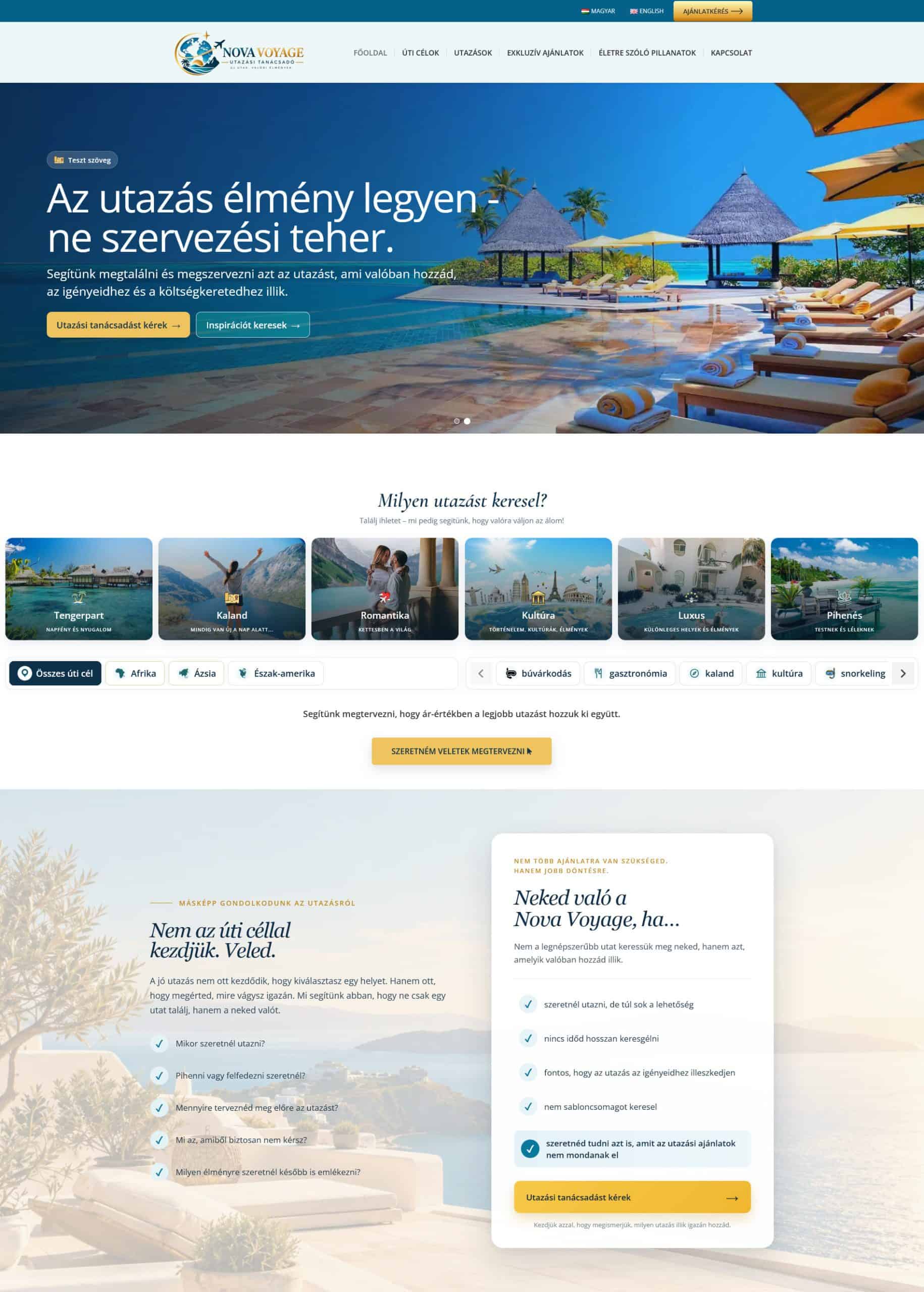 NovaVoyage – egyedi utazások szervezője